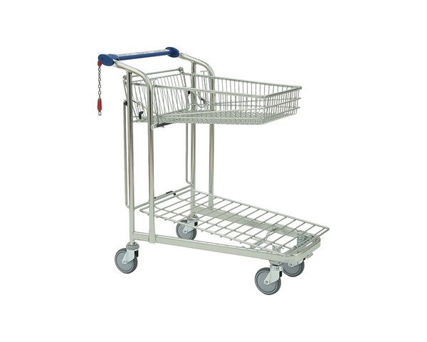 Dviaukštis prekybinis vežimėlis 45 L 