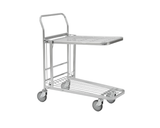 Dviaukštis prekybinis vežimėlis